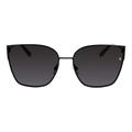 Calvin Klein Women's CKJ21209S Sunglasses, Black/White, One Size