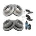 2009-2010 Dodge Ram 3500 Front and Rear Brake Pad and Rotor Kit - TRQ