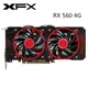 XFX – carte graphique AMD RX 560 4 go GDDR5 560 bits d'occasion