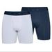 Under Armour Underwear & Socks | Mega Saleunder Armour 2 Pack Boxerjock 6-In Navy Grey Men's 1330637 408 | Color: Blue/Gray | Size: Various