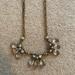 J. Crew Jewelry | J. Crew | Statement Necklace Jeweled | Color: Gold/Silver | Size: Os