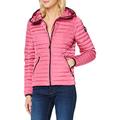 Superdry Women's Core Down Jacket, Hot Pink, L (Size:14)