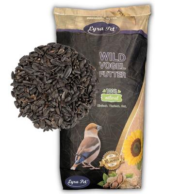 Lyra Pet - 25 kg ® Sonnenblumenkerne schwarz Neue Ernte