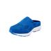 Wide Width Men's KingSize Slip-on Sneaker by KingSize in Bright Blue (Size 16 W)