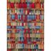 Liora Manne Marina Paintbox Indoor/Outdoor Rug by Trans-Ocean Import in Multi (Size 23" X 7'6")
