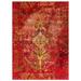 Liora Manne Marina Kermin Indoor/Outdoor Rug by Trans-Ocean Import in Saffron (Size 6'6" X 9'4")