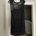 Free People Dresses | Free People Black Lace Dress | Color: Black | Size: L