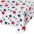 Creative Converting Patriotic Stars Paper Tablecloth 3 Count | Wayfair DTC349750TC