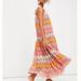 Free People Dresses | Nwt Free People Bali Waves Of Summer Slip | Color: Orange/Pink | Size: S