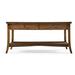 Casually Country Coffee Table w/ Storage Wood in Brown Jonathan Charles Fine Furniture | 20 H x 42 W x 42 D in | Wayfair 491041-CFW