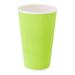 Restaurantware 20 Oz Eco Paper Coffee Cup - Ripple Wall - 3 1/2" X 3 1/2" X 6 1/4" - 250 Count Box in Green | Wayfair RWA0779EG