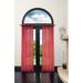 Safdie & Co. Inc. Curtain Bella Batiste in Red | 86 H x 54 W in | Wayfair 51495.Z.11