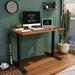 Inbox Zero Dojtcho Home Office 48" Height Adjustable Standing Desk Wood/Metal in Black | 48 W x 30 D in | Wayfair 326BEA488B1A407FBD909D5ECBC17F3B