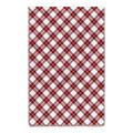 Gracie Oaks Diagonal Tea Towel Cotton in Red/Blue/Brown | 25 H x 16 W in | Wayfair 40BAC545CBEC4EB8854F72F8A5EFC8E7