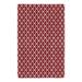 Union Rustic Diamond Tea Towel Cotton in Red/Blue/Brown | 25 H x 16 W in | Wayfair A9CC5600B3354FCA91AB533B9FC91E92