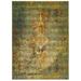 Liora Manne Marina Kermin Indoor/Outdoor Rug by Trans-Ocean Import in Green (Size 23" X 7'6")