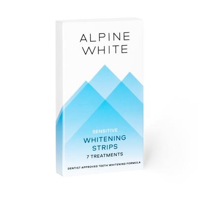 ALPINE WHITE - Whitening Strips Sensitive Zahnaufhellung & Bleaching