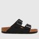 BIRKENSTOCK arizona sandals in black