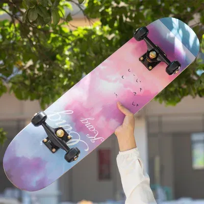 Mayor Inner-Tampons de skateboard en érable pour adultes et enfants planche à roulettes Cool Double