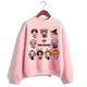 Exo-Sweat à capuche Harajuku pour femmes style coréen vêtements hip hop sweat-shirt streetwear