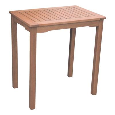 Holz-Gartentisch »Pittsburgh« rechteckig 70 x 50 cm braun, Garden Pleasure, 70x75x50 cm