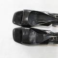 Coach Shoes | Coach Black Patent Heels/Ankle Strap Sandal 6 1/2b | Color: Black | Size: 6.5 B