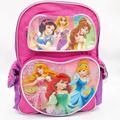 Disney Accessories | Disney 6 Princesses Pink 16'' Backpack | Color: Pink/Purple | Size: 16''