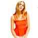 Free People Tops | Free People ‘Smock It To Me’ Top | Color: Orange/Red | Size: Xs