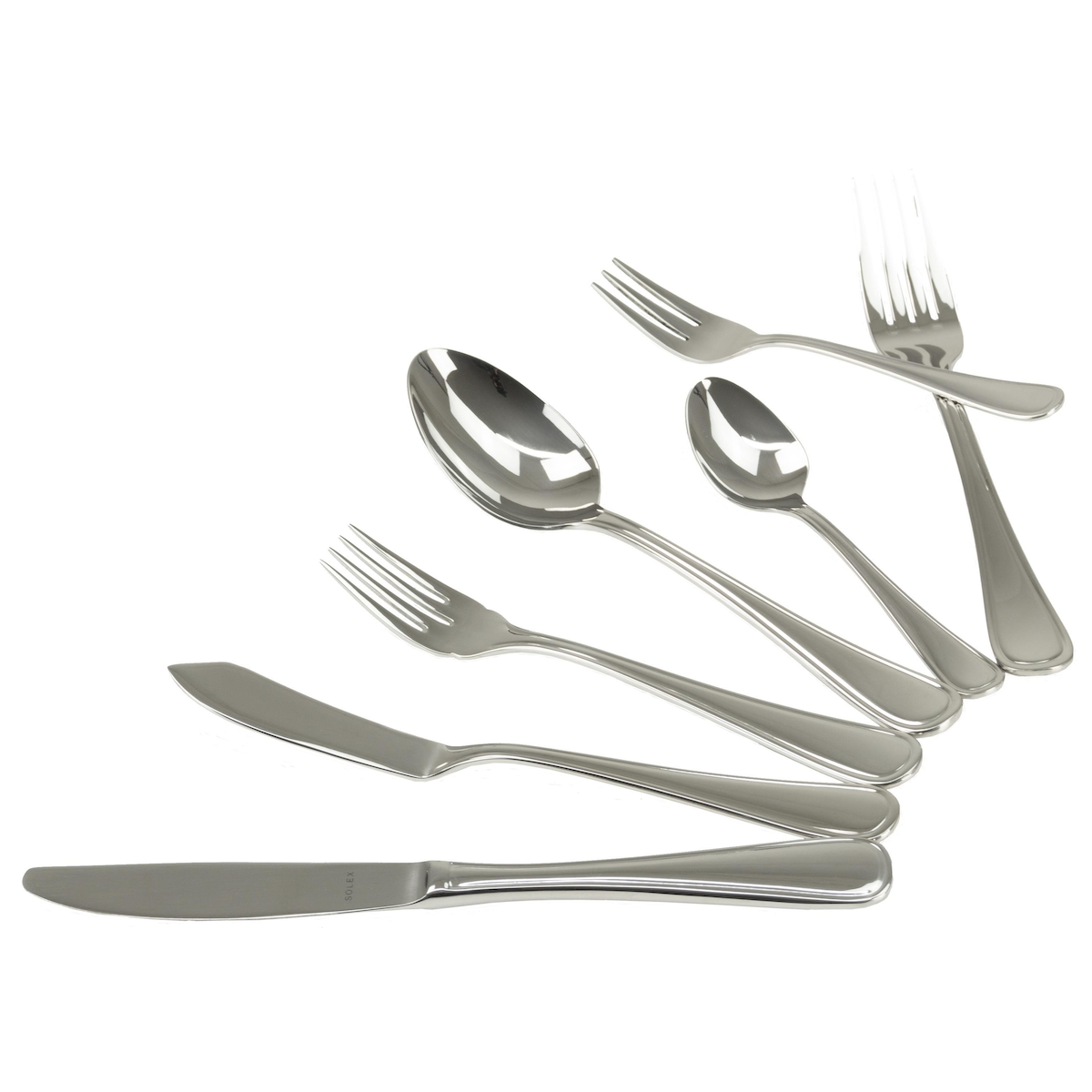 Solex Selina Besteckset 42 teilig für 6 Personen inklusive Fischbesteck Image