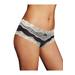 Plus Size Women's Cheeky Lace Hipster by Maidenform in Black Ivory (Size 9)