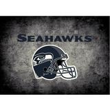 Seattle Seahawks Imperial 5'4'' x 7'8'' Distressed Rug