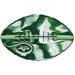 New York Jets Recycled Metal Football Art