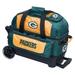 Green Bay Packers Two-Ball Roller Bowling Bag