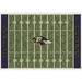 Imperial Baltimore Ravens 7'8'' x 10'9'' Home Field Rug