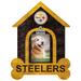 Pittsburgh Steelers Dog Bone House Clip Frame