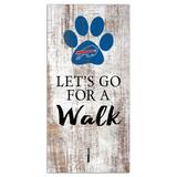 Buffalo Bills 6'' x 12'' Leash Holder Sign