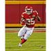 Clyde Edwards-Helaire Kansas City Chiefs Unsigned Running Photograph