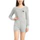 Women's Concepts Sport Heathered Gray Baltimore Ravens Venture Sweater Romper