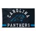 WinCraft Carolina Panthers 3' x 5' Classic Logo 1-Sided Deluxe Flag