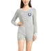 Women's Concepts Sport Heathered Gray Indianapolis Colts Venture Sweater Romper