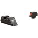 Trijicon HD XR Night Sights for Glock Standard Frames (MOS) (Orange Front Ring) GL614-C-601092