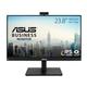 ASUS BE24EQSK Video Conferencing Monitor - 24 inch Full HD, IPS, Frameless, Full HD Webcam, Mic Array, Stereo Speakers, Ergonomic Design, HDMI, Eye Care, Wall Mountable