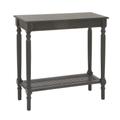 Juniper + Ivory Grayson Lane 32 In. x 31 In. Traditional Console Table Black Wood - Juniper + Ivory 96381