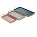 Juniper + Ivory Set of 3 20 In., 18 In., 14 In. Contemporary Tray Multi Colored Enamel Wood - Juniper + Ivory 97407