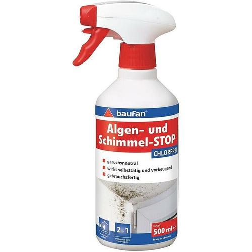 Baufan - Algen und Schimmel-Stop Algenentferner Grünbelagentferner 500ml