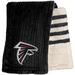 Atlanta Falcons 60'' x 70'' Cable Knit Sherpa Stripe Plush Blanket