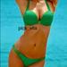 Victoria's Secret Swim | 34d 36c Vs Victoria’s Secret Bombshell Miraculous Adds-2 Cups Bikini Swim Green | Color: Gold/Green | Size: Various