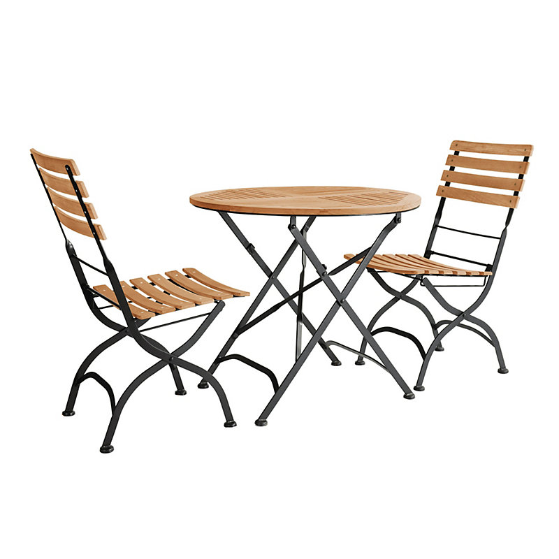 Giardino 3-Piece Café Dining Set with Side Chairs - Ballard Designs