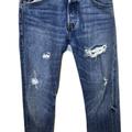 Levi's Jeans | Mens Levis 501 Distressed Jeans | Color: Blue | Size: 32