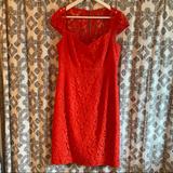 J. Crew Dresses | Jcrew Tinsley Bridesmaid Dress In Poppy | Color: Red | Size: 10